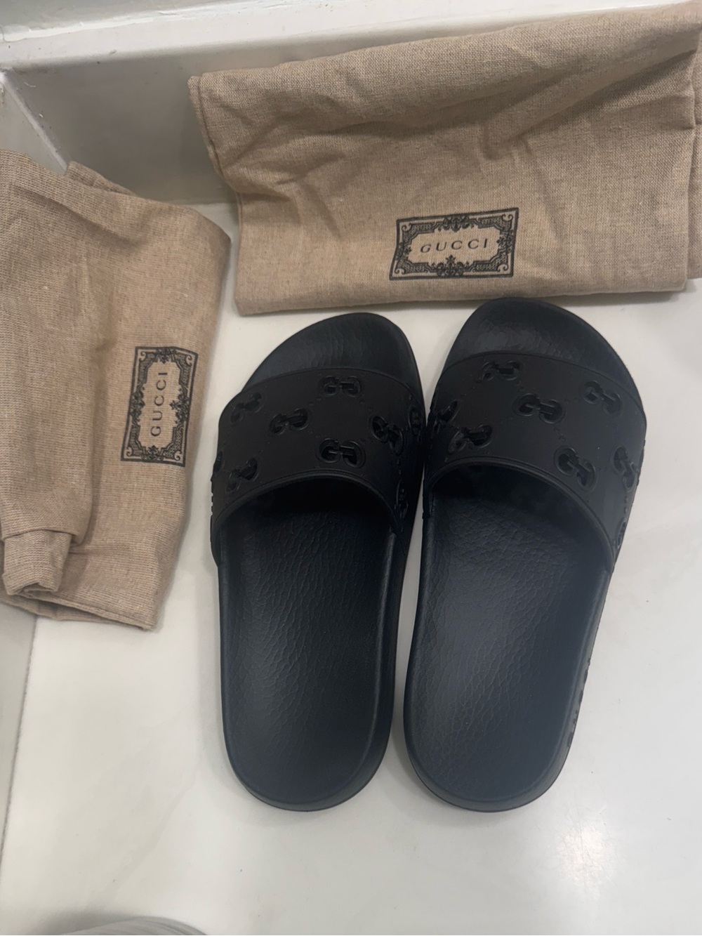 Gucci Black Womens slides